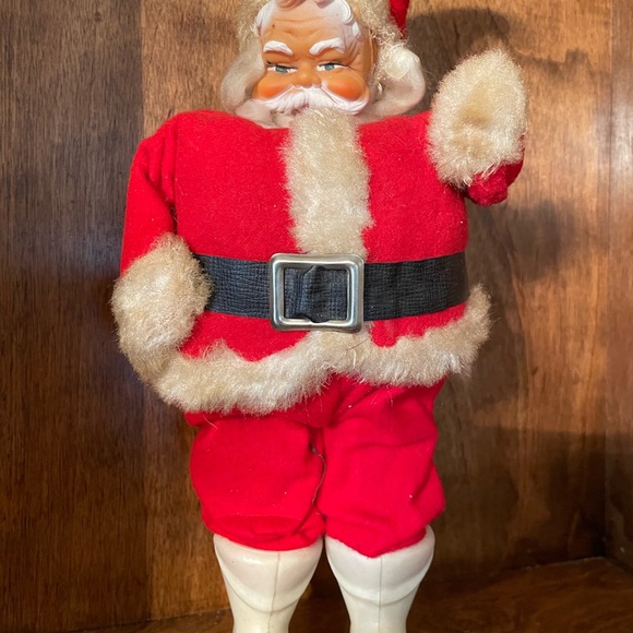 antique stuffed santa